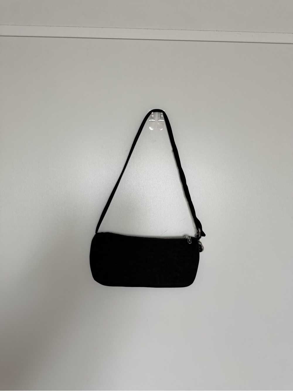 BAGGU Nylon Pochette Black Shoulder Bag